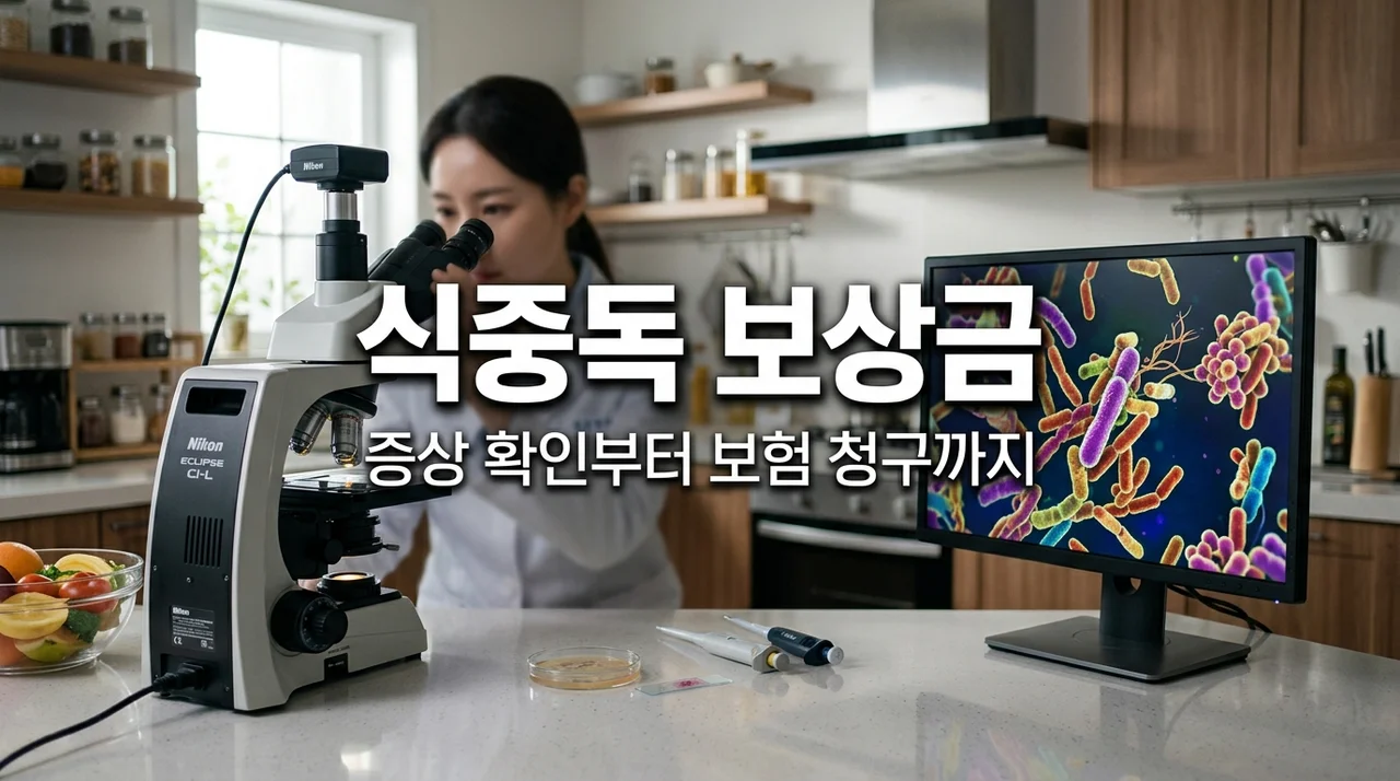 식중독 보험금 보상 받는 법: 증상 구분부터 필요 서류까지 완벽 정리