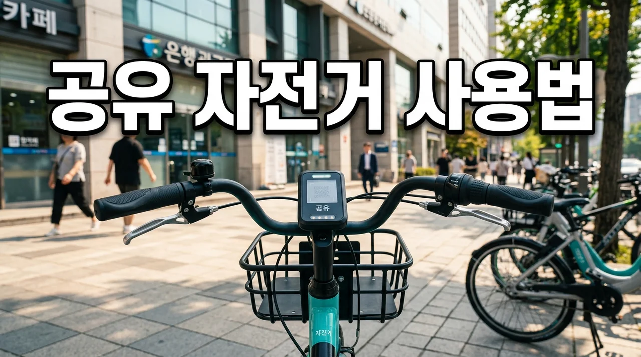 공유 자전거 사용법 완벽 정리: 국내외 대여부터 반납, 요금까지