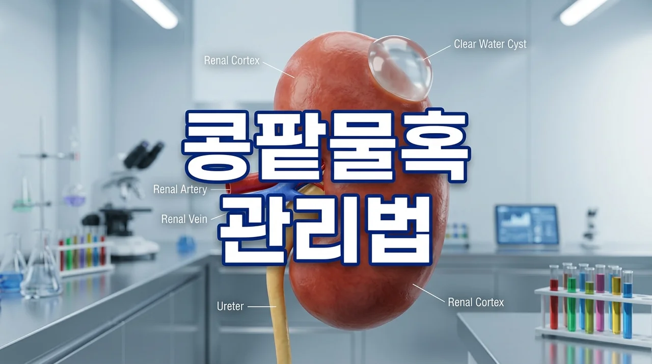 콩팥물혹 증상 원인 및 크기별 관리 가이드: 꼭 수술해야 할까?