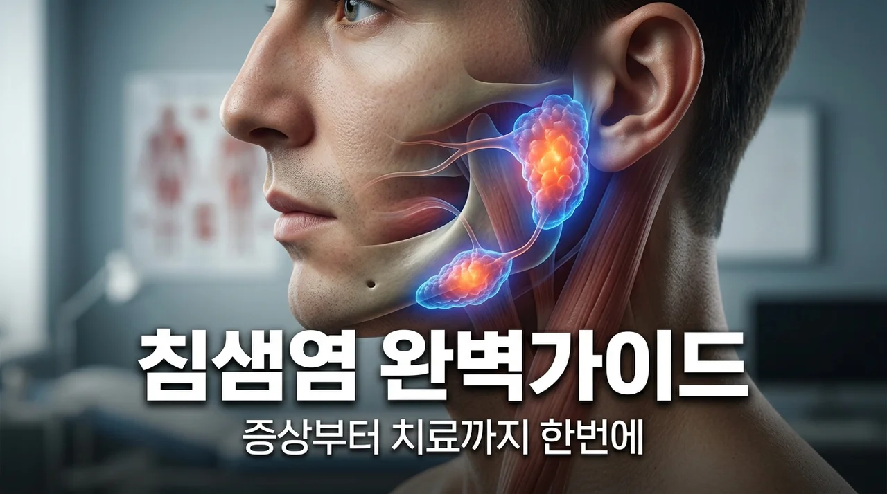 침샘염 증상 원인부터 치료법까지! 붓기와 통증 방치하면 안 되는 이유