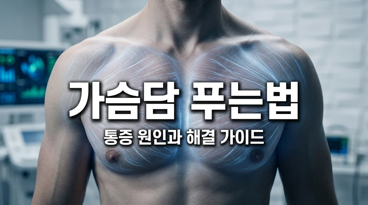 가슴담 증상 및 푸는법 5가지, 심장 통증과 구별하는 확실한 방법