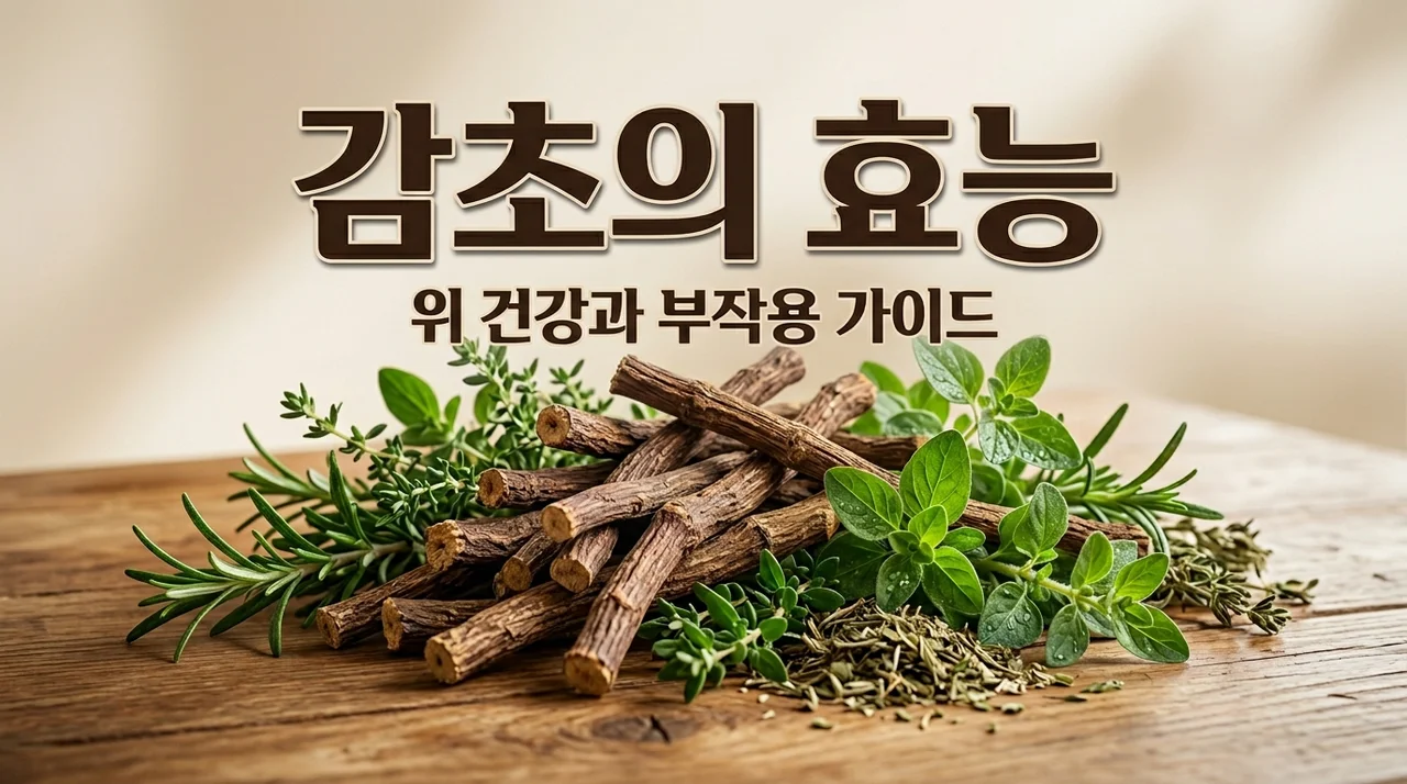감초효능 5가지와 부작용 주의점: 위 건강 지키는 법 총정리