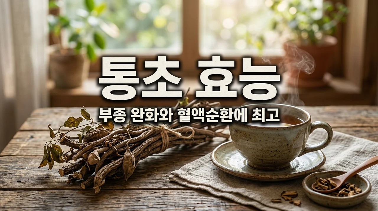 통초 효능 5가지 및 부종 완화 방법! 으름덩굴 차 활용 꿀팁