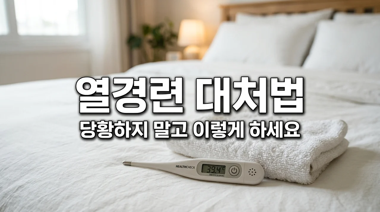 열경련 증상 대처법, 아기 열성경련 시 부모가 꼭 알아야 할 5가지