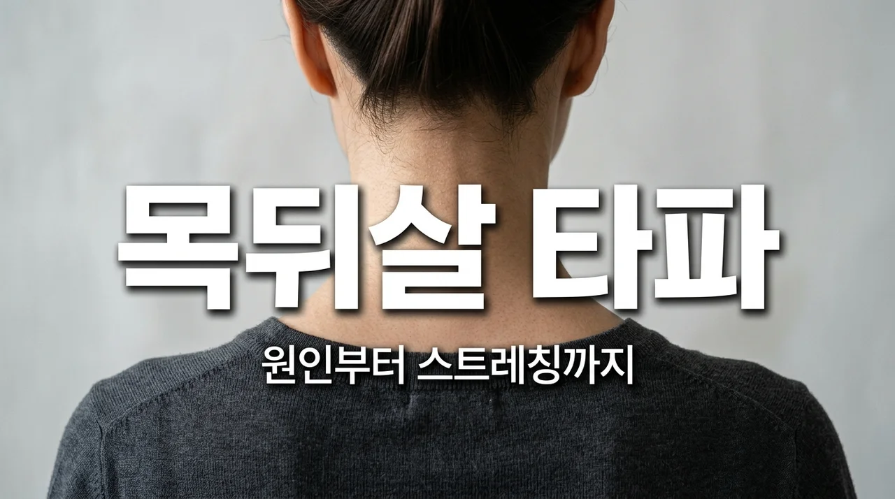 목뒤살 빼는 법, 거북목이 원인? 버팔로 험프 해결 가이드