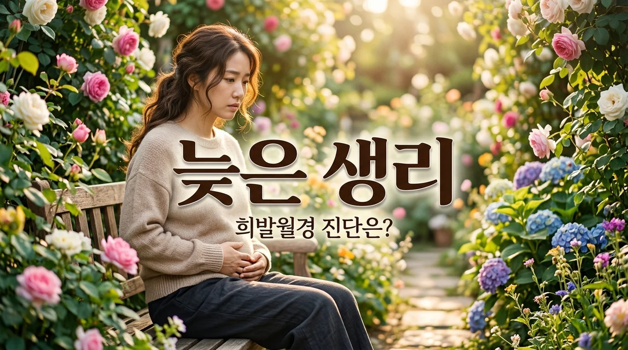 희발월경 뜻, 원인부터 해결까지! 임신 영향 및 치료법 완벽 정리