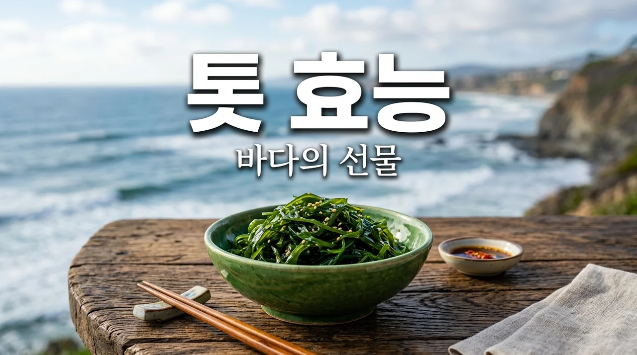 톳효능 완벽 정리! 뼈부터 혈관까지 바다의 선물이 주는 놀라운 건강 효과