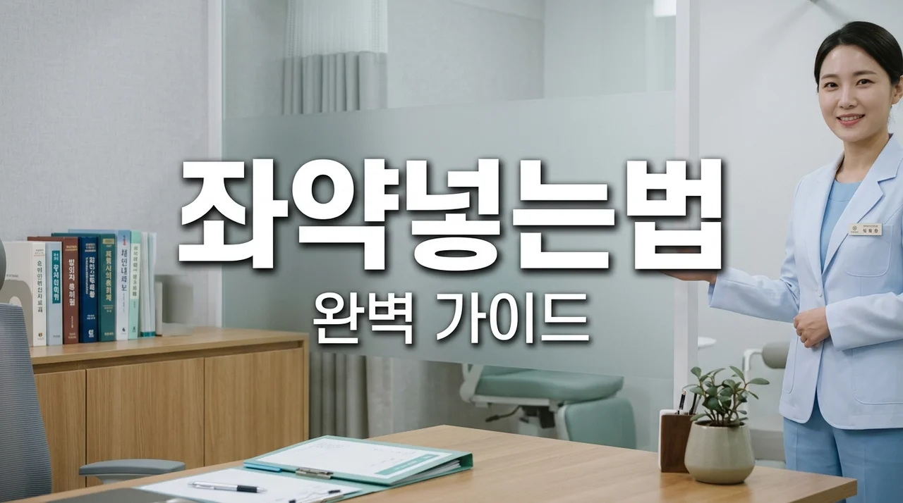 좌약 넣는법, 초보자도 쉽게! 올바른 자세부터 효과까지 완벽 가이드