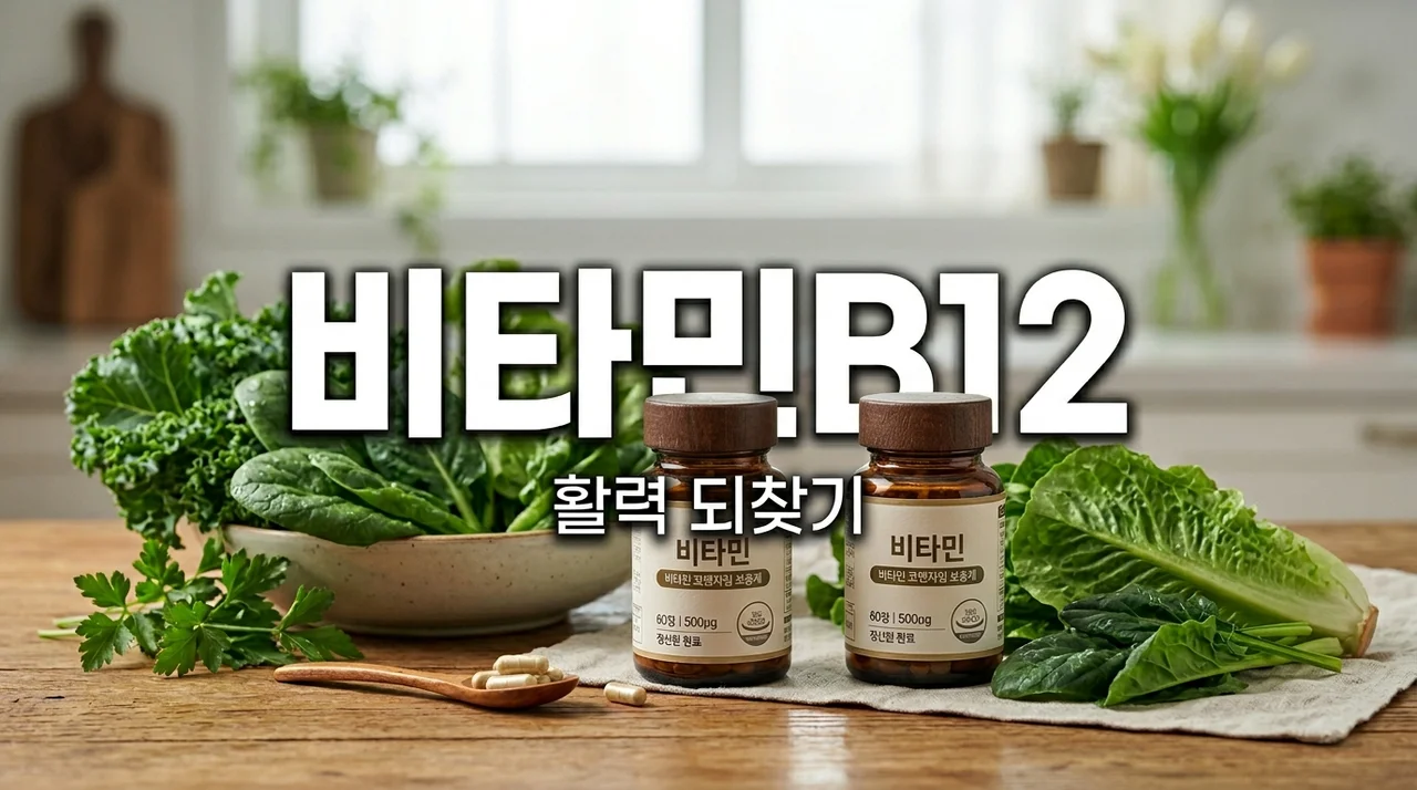 비타민B12 효능부터 결핍 증상, 복용법, 영양제 선택까지 완벽 가이드