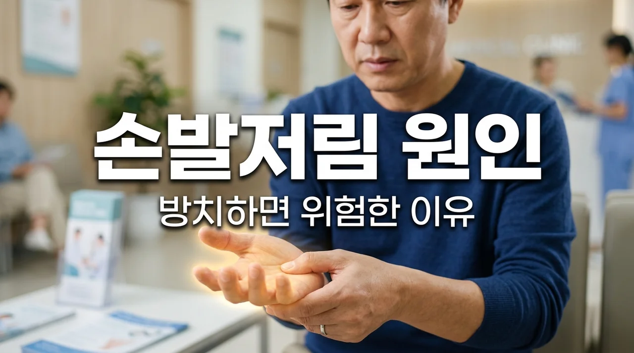 손발저림원인 5가지와 꼭 확인해야 할 위험 신호 (치료법 포함)