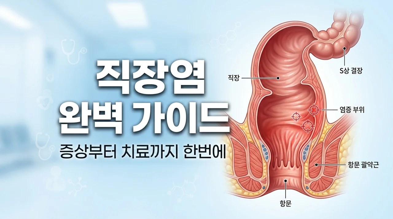 직장염 증상 및 원인 치료법 완벽 가이드 | 혈변·통증 시 대처법