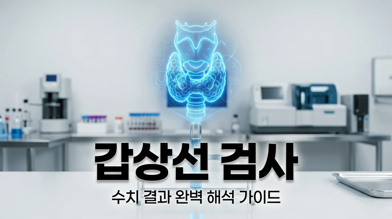 갑상선기능검사 결과 해석 가이드: TSH 수치와 정상 범위 완벽 정리