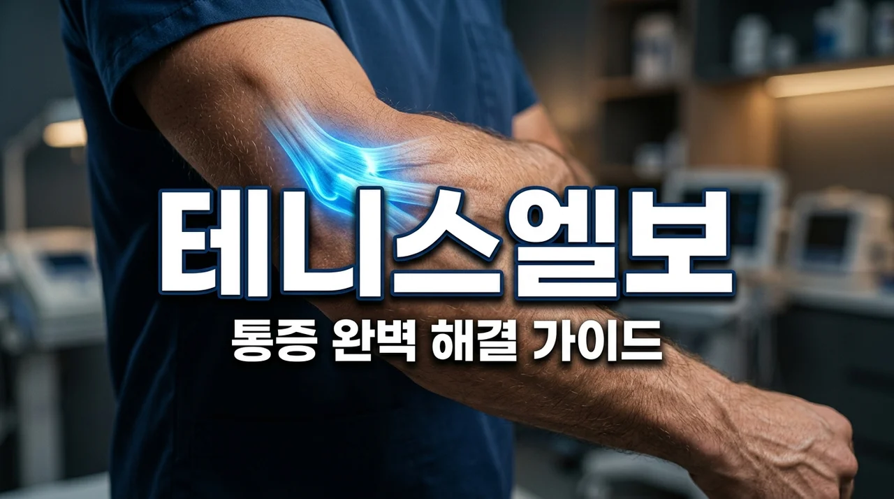 테니스엘보 치료방법 5가지와 증상 원인 완벽 정리 (2026 최신)