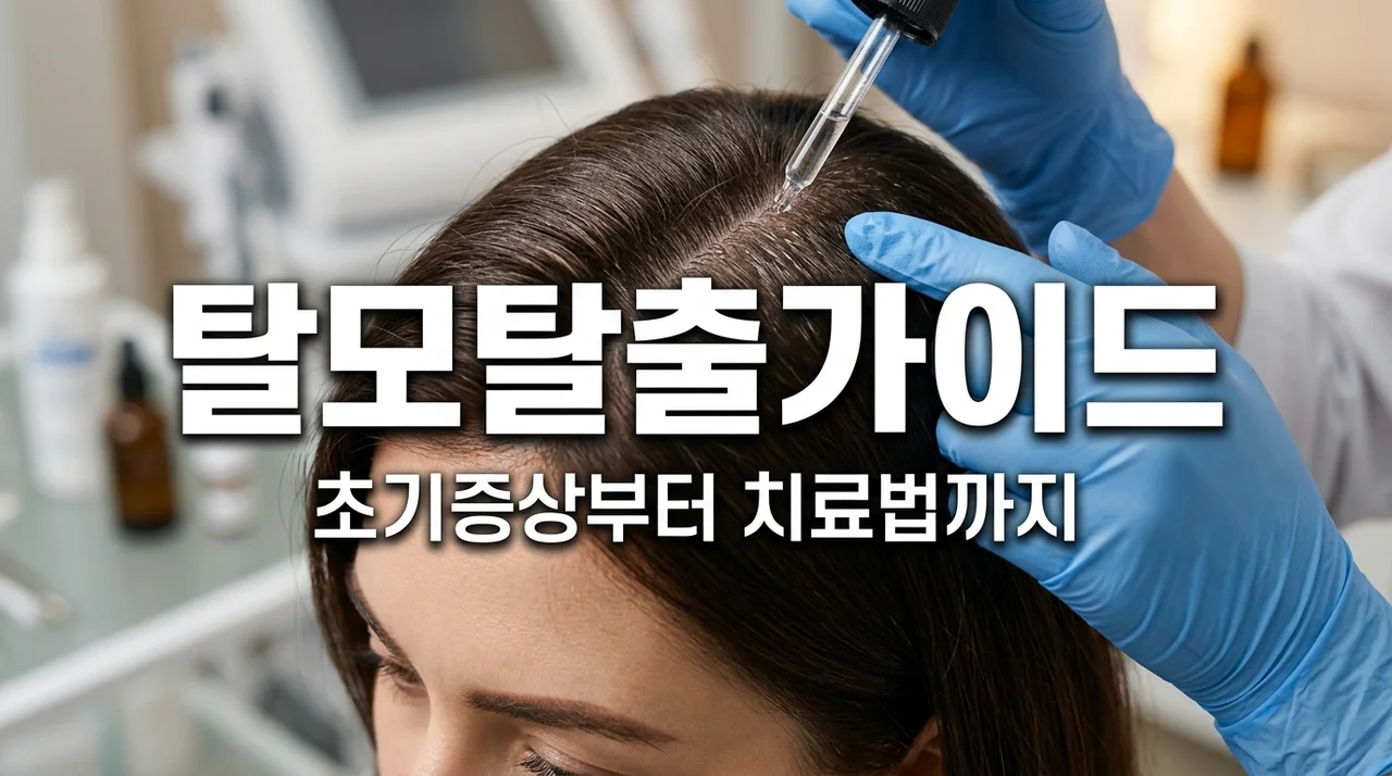 남성형탈모 초기 증상 3가지와 효과적인 치료 방법 완벽 가이드
