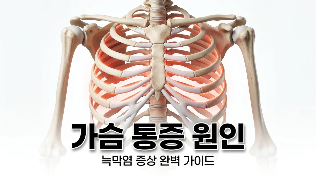 늑막염 증상 및 원인, 숨 쉴 때 가슴 통증 방치하면 안 되는 이유