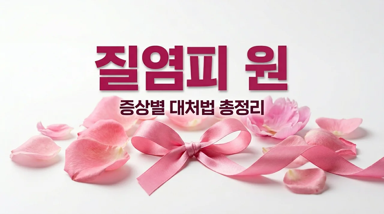 질염피 섞인 냉 원인 5가지와 꼭 체크해야 할 위험 신호