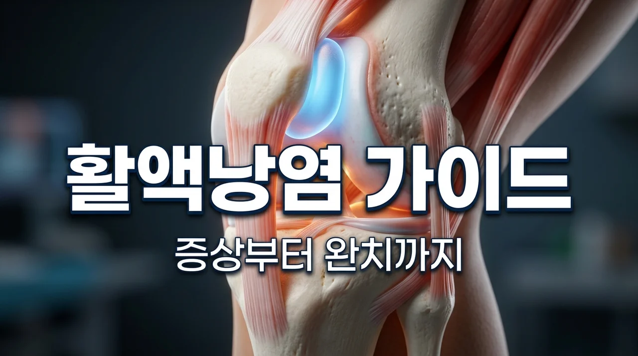 활액낭염 증상 치료법, 관절 물혹 원인과 부위별 대처법 완벽 정리