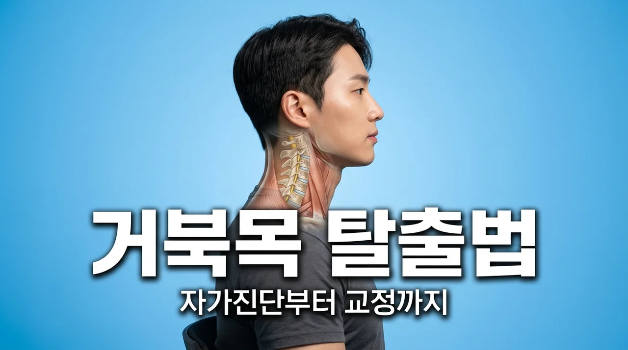 거북목 교정, 늦기 전에 해결하는 3단계 자가진단 및 교정 운동 가이드