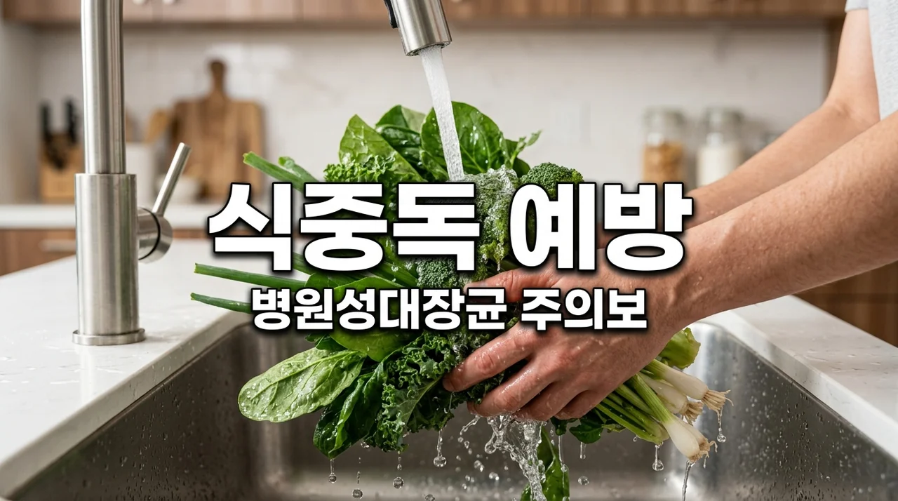병원성대장균 식중독 증상과 5가지 예방법 | 여름철 필수 가이드