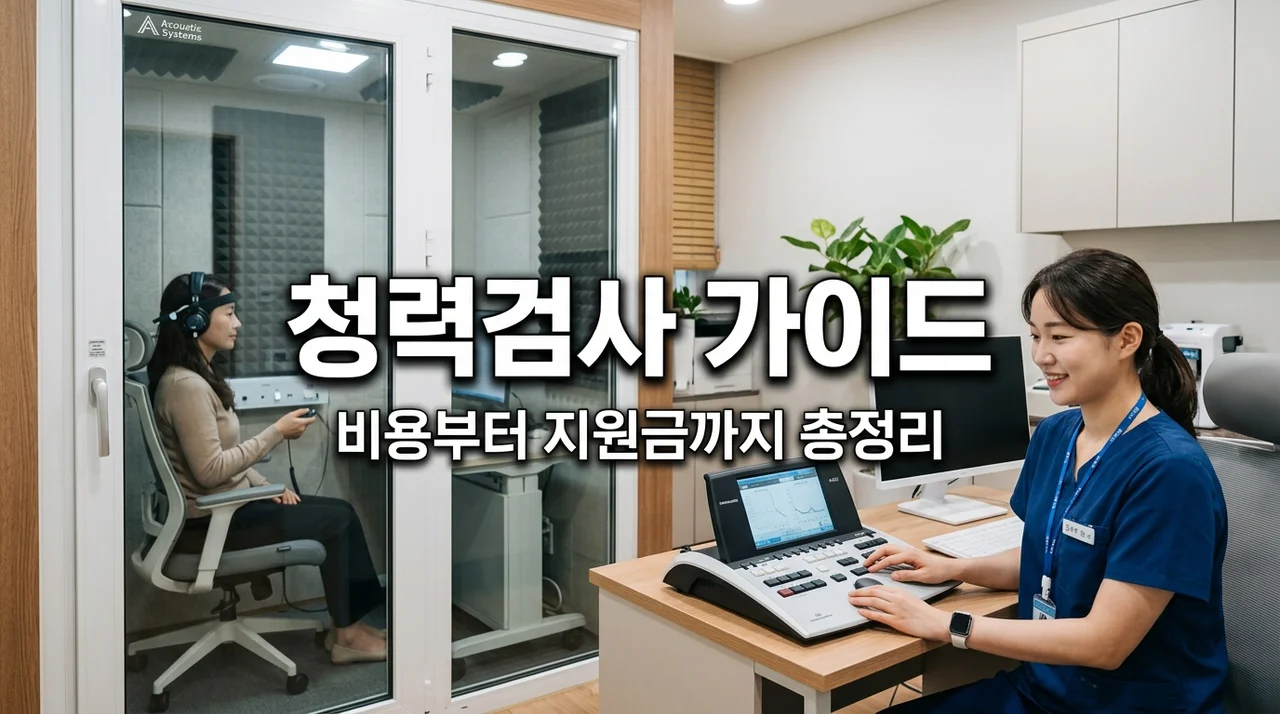청력검사 비용 및 종류 총정리: 보조금 혜택과 검사 절차 가이드