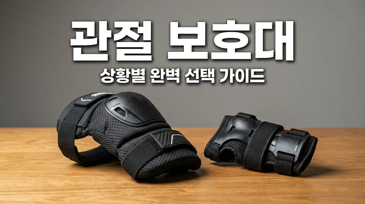 보호대 추천 및 부위별 선택 가이드: 무릎, 손목 건강 지키는 법