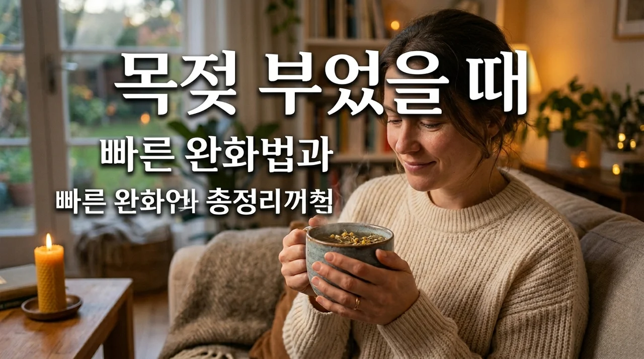 목젖 부었을 때 원인 5가지와 빨리 낫는 법 (음식, 약, 병원 기준)