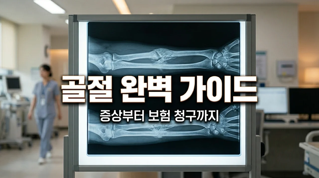 골절 증상 확인법 및 보험 청구 서류 완벽 정리 (2026 가이드)