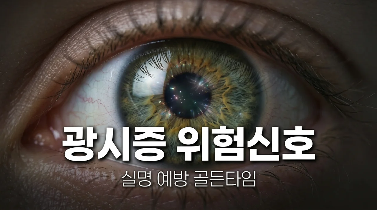 광시증 증상 원인 치료법, 눈이 번쩍인다면 실명 위험일까?