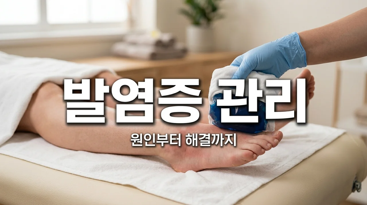 발염증 붓기 원인 5가지와 해결법! 방치하면 봉와직염 위험?
