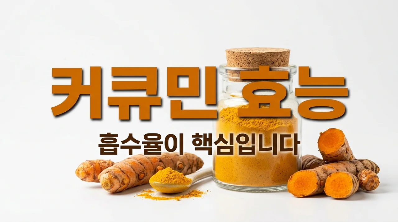 커큐민 효능 5가지와 흡수율 높이는 법! 부작용 없는 가이드