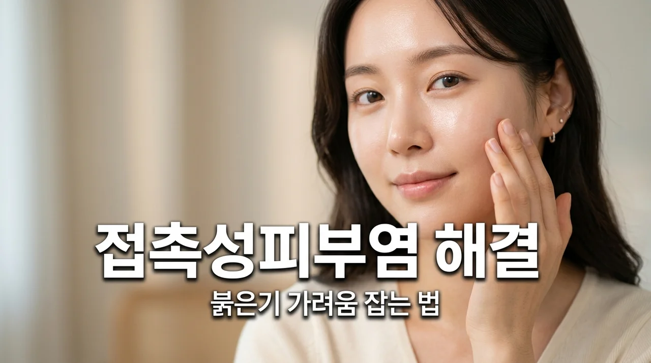접촉성피부염 얼굴 붉어짐 가려움 원인 및 연고 없이 관리하는 법