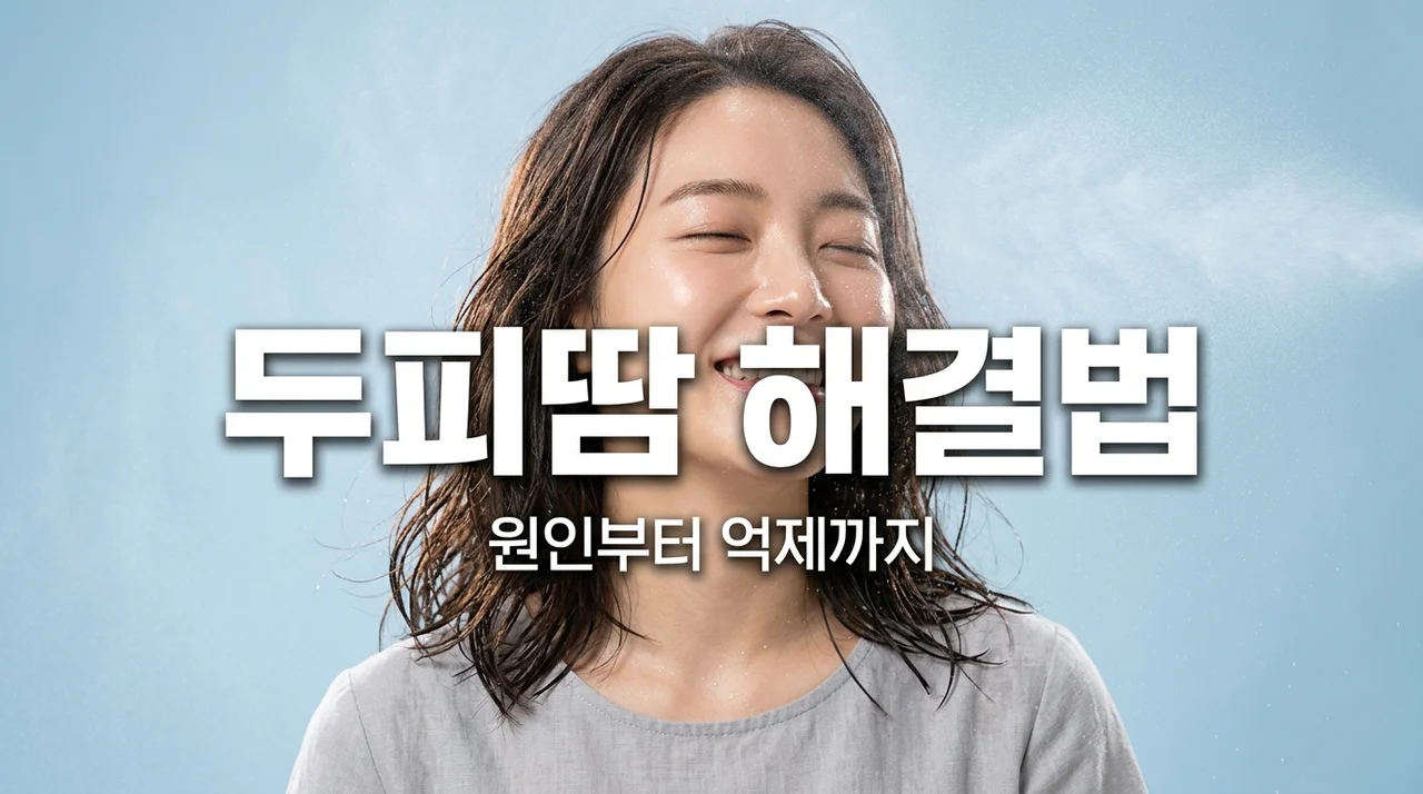 두피땀 원인과 억제 방법 총정리! 머리 다한증 해결하는 5가지 팁