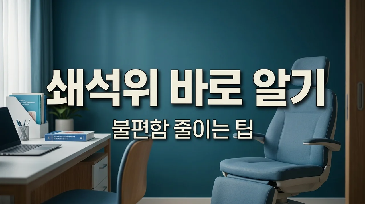 쇄석위 자세: 왜 필요한가요? 편안하게 대처하는 5가지 팁