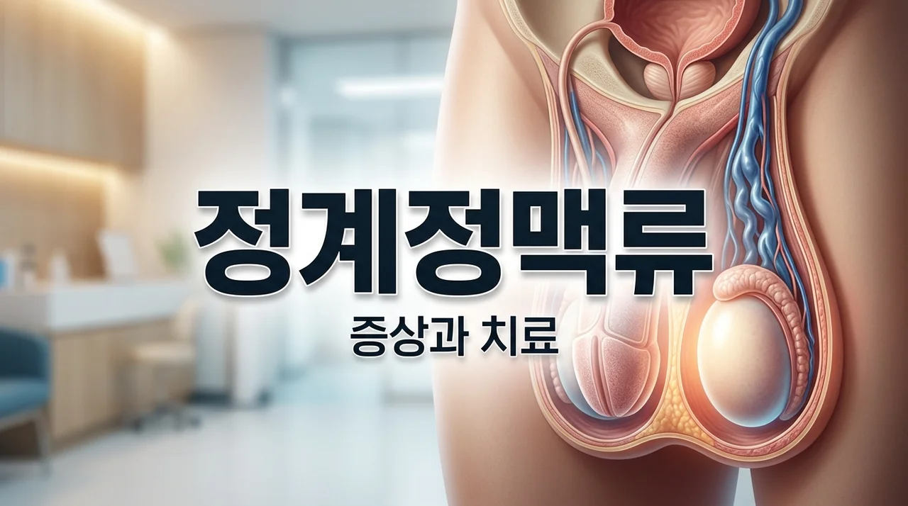 정계정맥류 증상부터 완치까지: 남성 건강 지키는 핵심 가이드