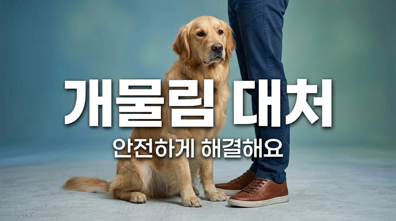 개물림 사고, 즉시 대처부터 법적 책임, 예방까지 완벽 가이드