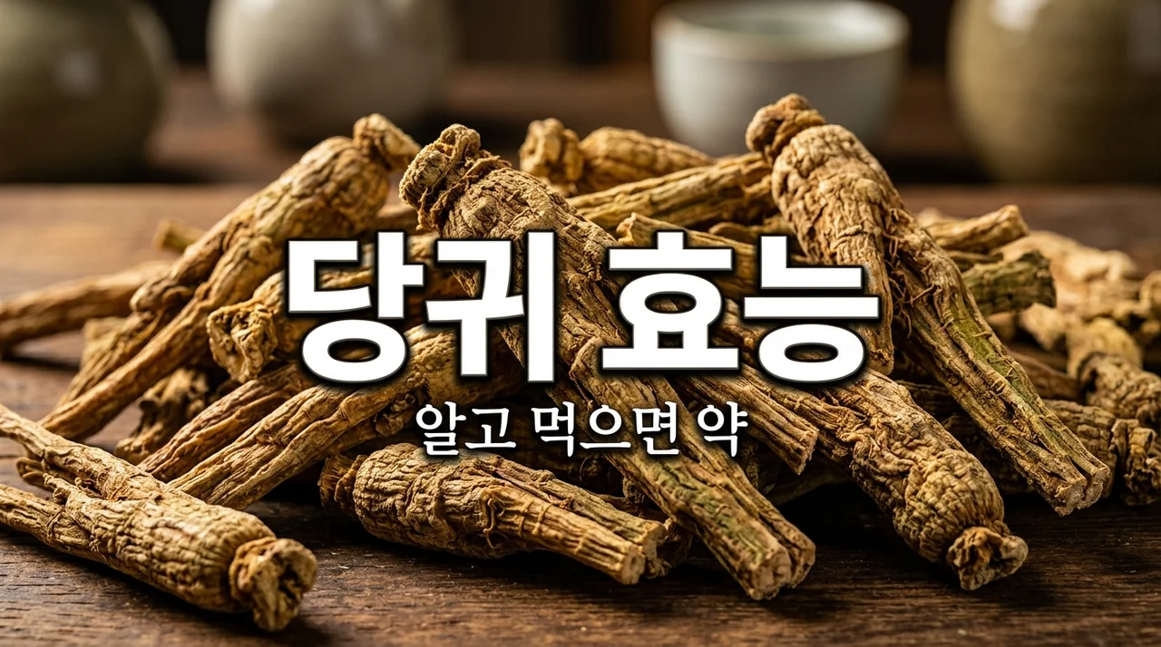 당귀 효능: 여성 건강 지킴이! 부작용부터 올바른 섭취법까지 완벽 가이드