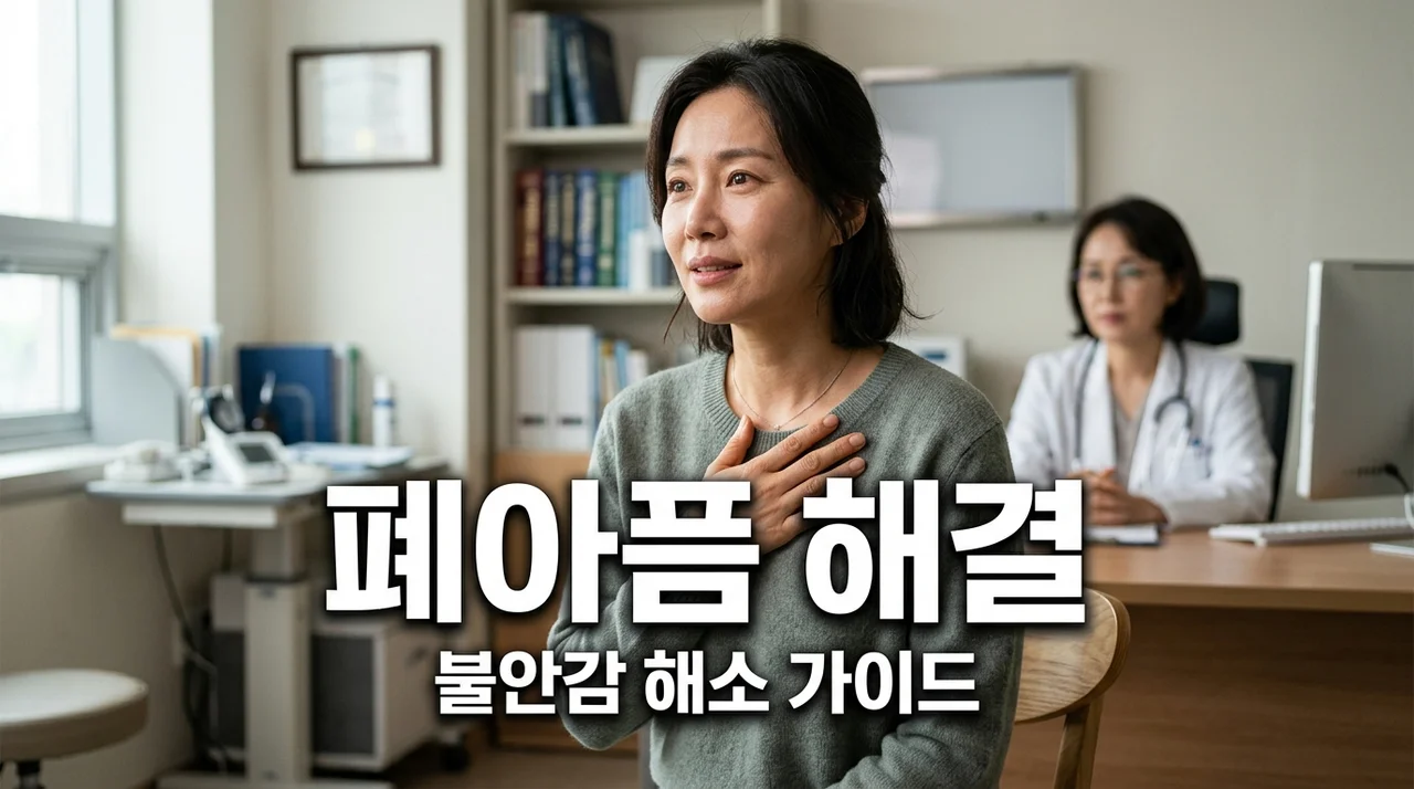 폐아픔 흉통, 언제 심각할까요? 원인부터 대처법까지 총정리!