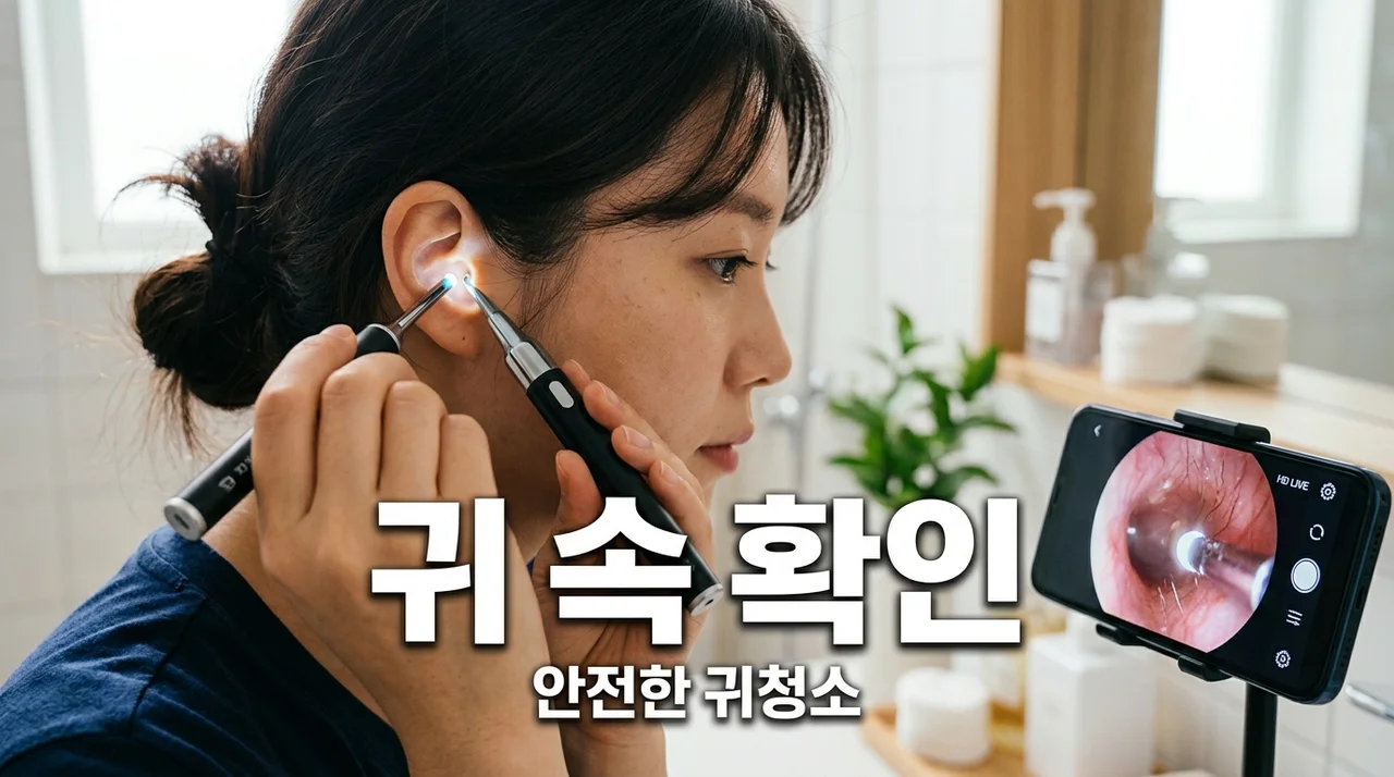 내시경 귀이개, 정말 안전하게 귀 파는 법! 추천 제품 & 사용 팁 완벽 정리