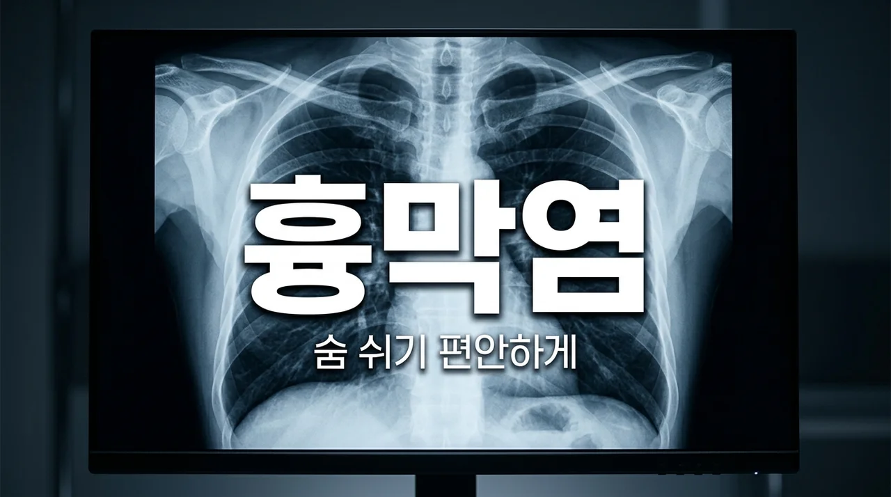 흉막염(늑막염) 초기 증상부터 원인, 치료 및 예방 완벽 가이드