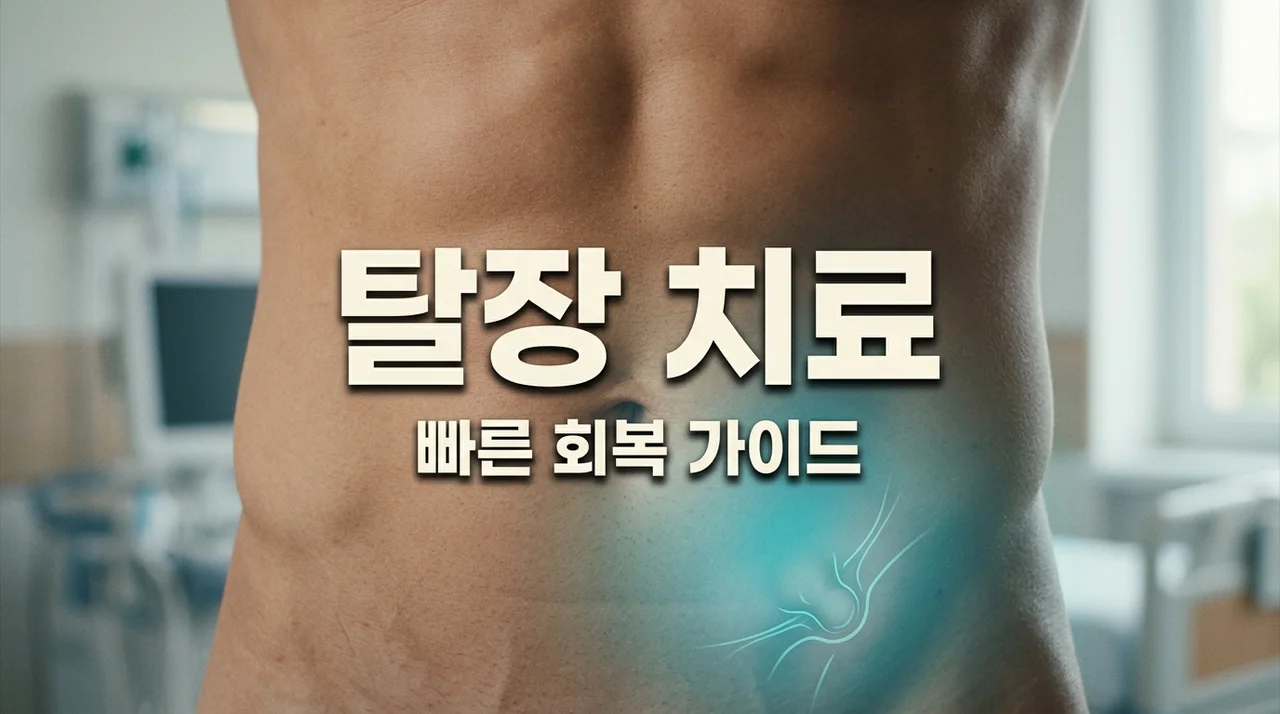 서혜부탈장, 꼭 수술해야 할까요? 증상부터 회복까지 완벽 가이드!