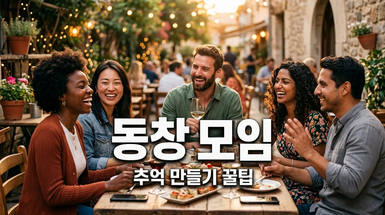 동창 모임 완벽 가이드: 잊지 못할 추억 만드는 5가지 방법과 꿀팁