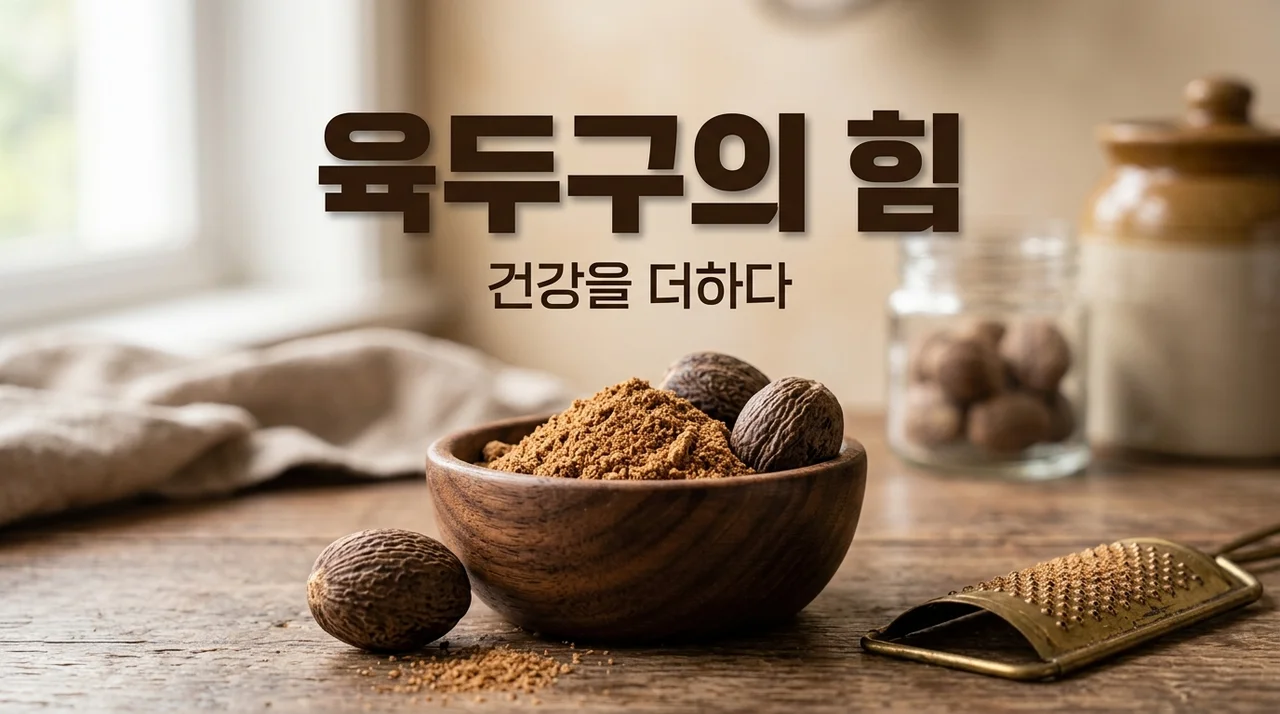 육두구 효능: 놀라운 건강 이점과 안전한 섭취법 총정리