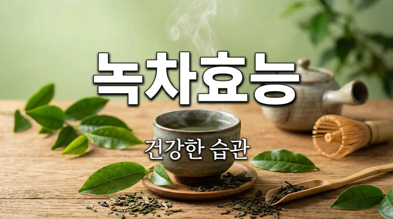 녹차효능: 건강부터 다이어트, 피부까지! 똑똑하게 마시는 법