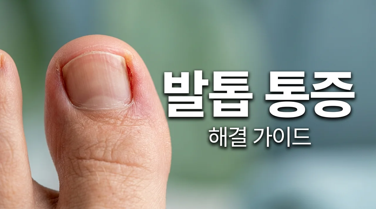 내향성발톱 통증 끝! 원인부터 자가 관리, 치료 방법까지 완벽 가이드